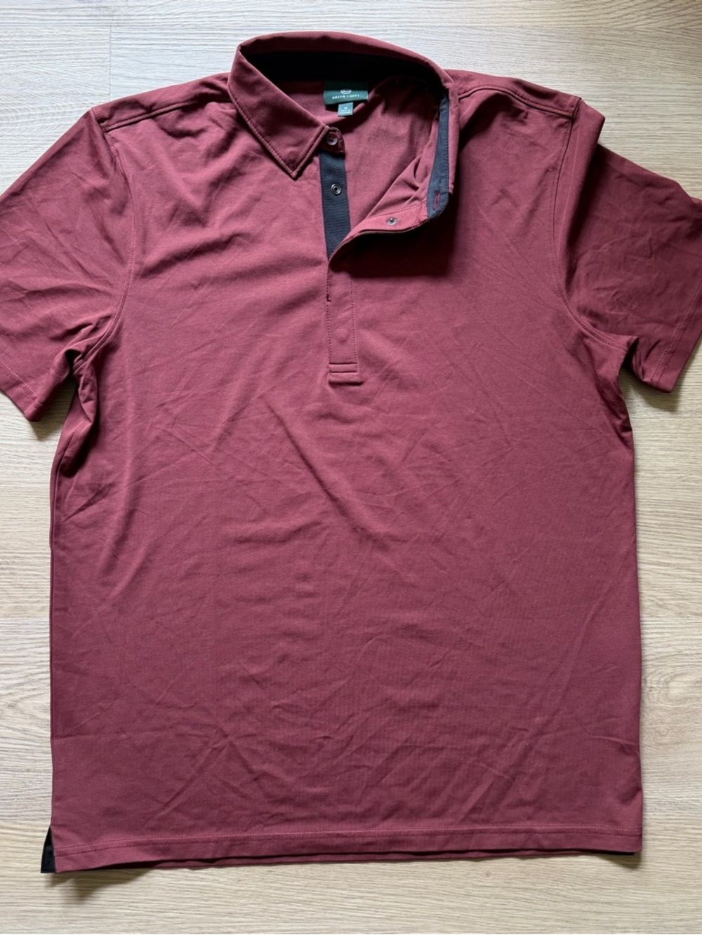 AG men’s green label golf performance polo
